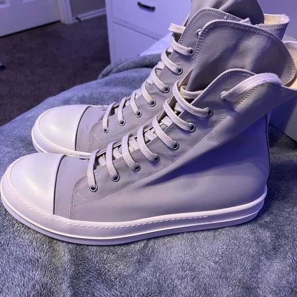 Rick owens Drkshdw sneaker pearl/milk MU main image 4
